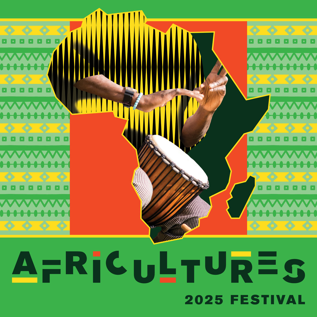 Africultures Festival 2025 Flyer 