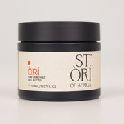 Jar of Stori of Africa 150ml ORI Pure unrefined Shea Butter on a white background